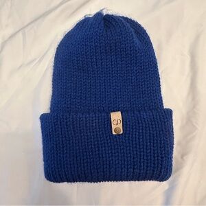 Hand Crafted Beanie-Royal Blue